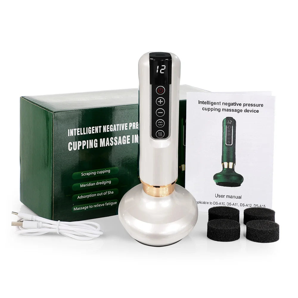 Smart Electric Vacuum Cupping & Scraping Massage Device - 10