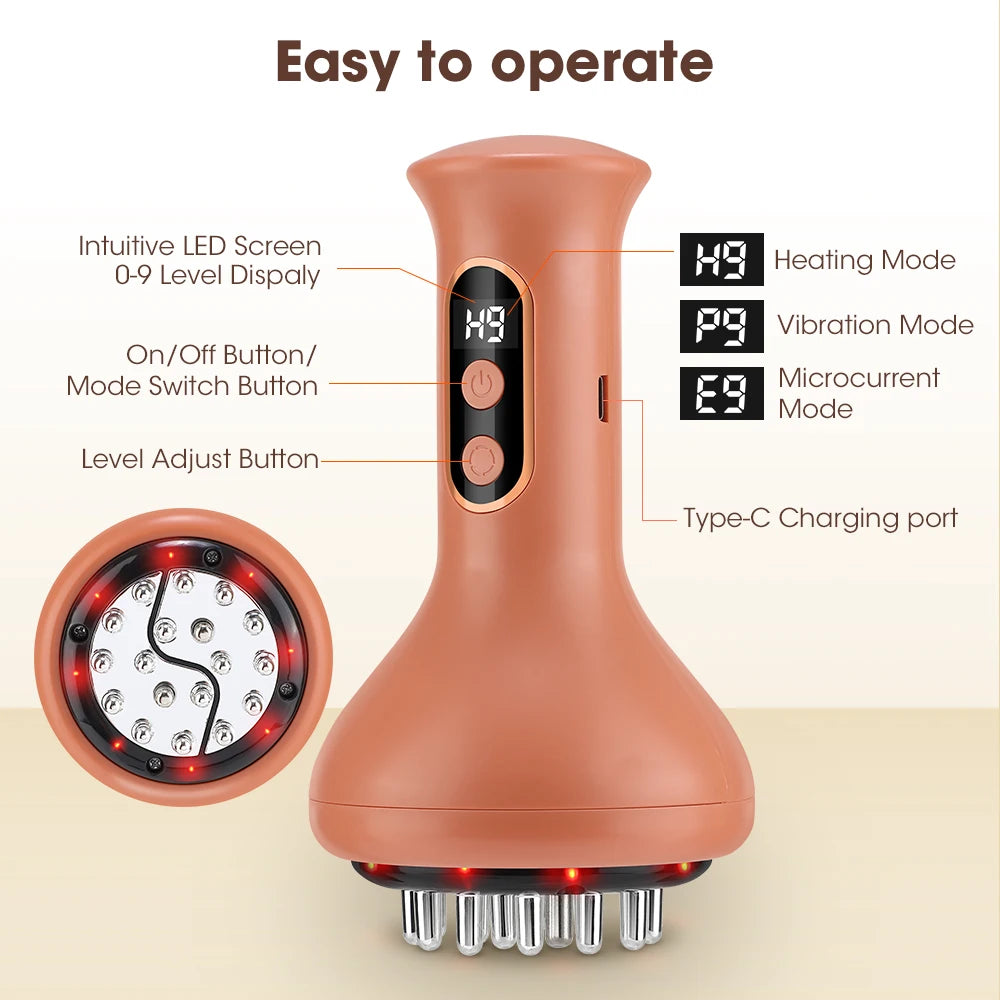 Electric Cupping and Massage Therapy Tool for Muscle Relief - 5