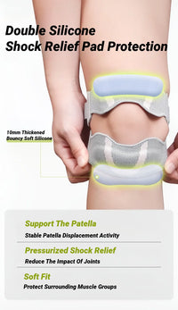 Adjustable Patella Knee Stabilizer for Pain Relief and Support