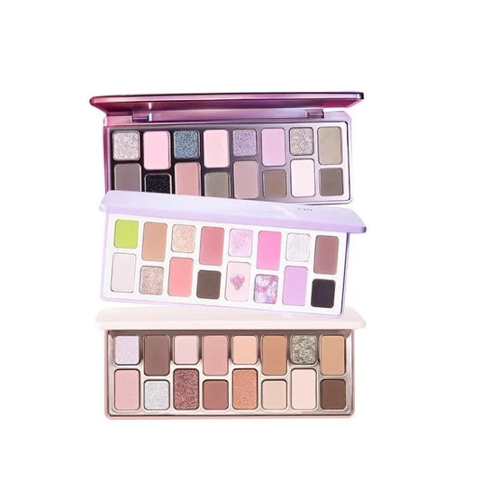 16-Color Versatile Eyeshadow Palette for Daily & Glam Looks