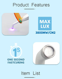 High-Power Dental LED Composite Curing Light