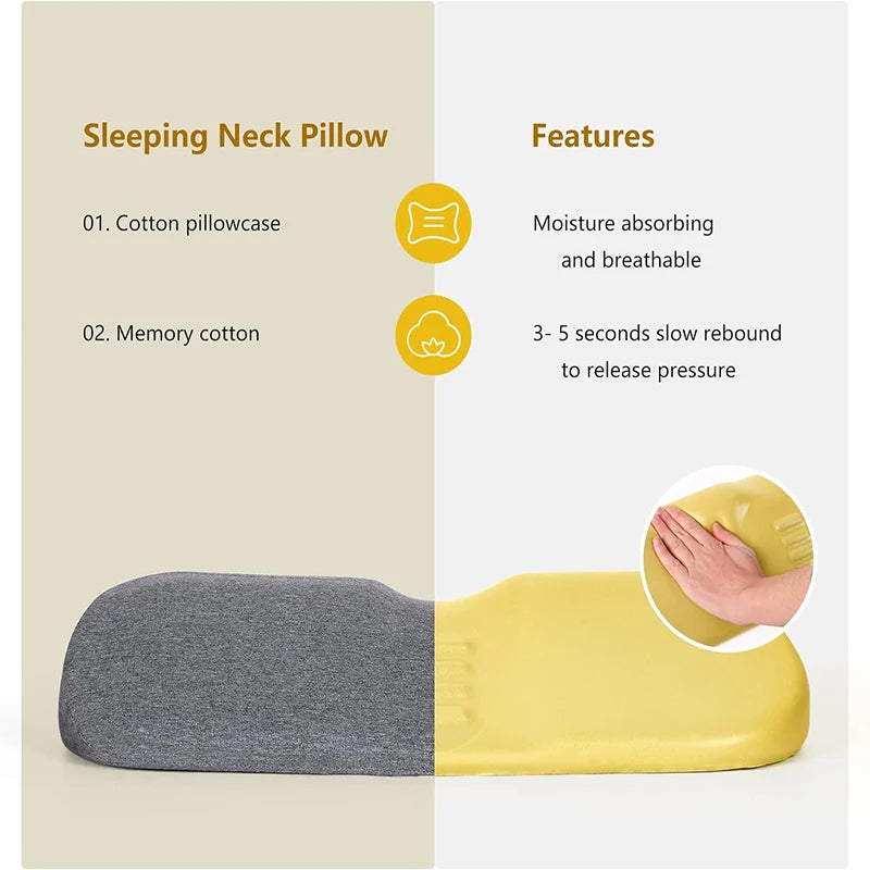 Ergonomic Memory Foam Cervical Pillow for Neck Pain - 5