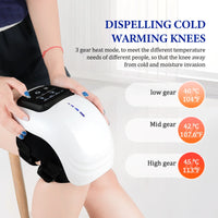 Smart Heated Knee Massager with Vibration Therapy