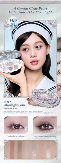 6-Color Shell Themed Eyeshadow Palette