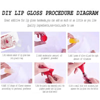 DIY Luminous Shimmer Lip Gloss Base for Custom Cosmetics