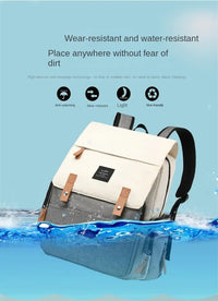 Waterproof Large Capacity Diaper Bag Backpack for Parents