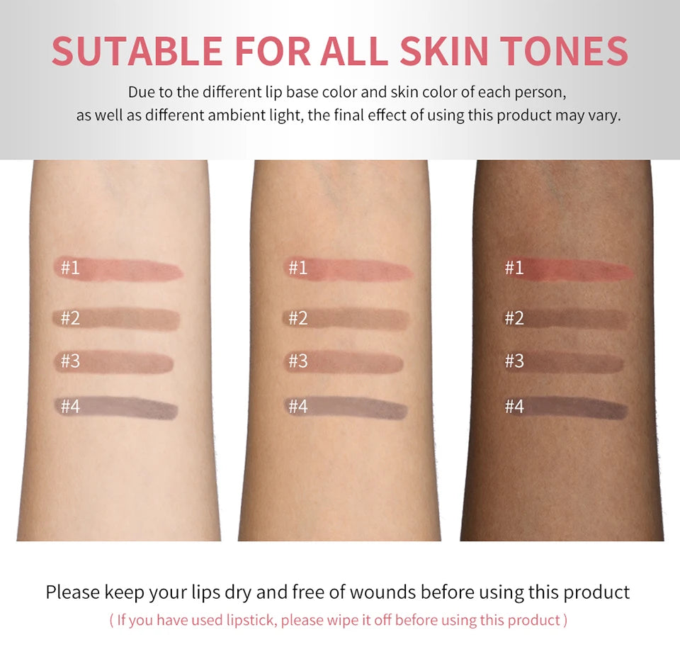 Waterproof Peel-Off Lip Liner for Long-Lasting Smudge-Proof Color - 13