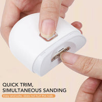 Automatic Electric Nail Trimmer with LED Light