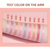 9-Piece Glitter Lip Gloss Set for Shimmering Lips