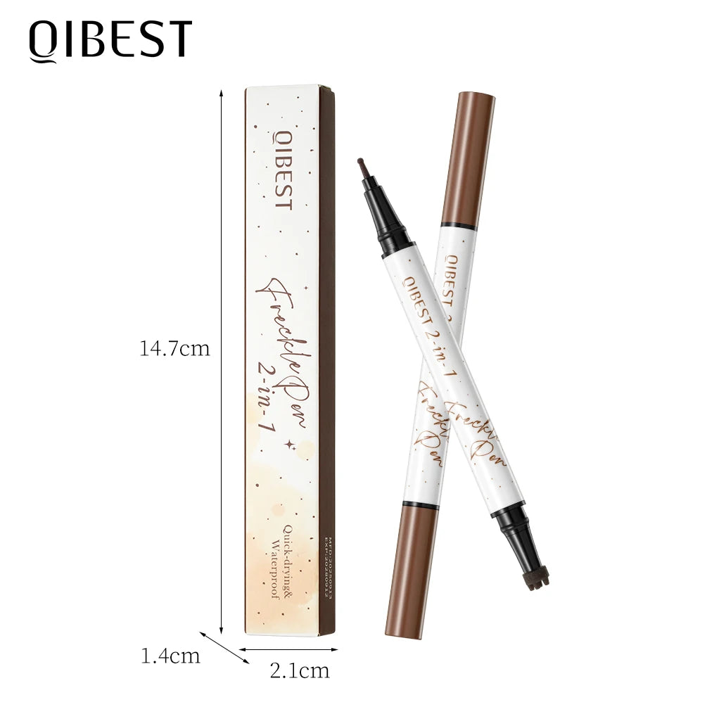2-in-1 Waterproof Freckle Stamp Pen for Natural Makeup - 6