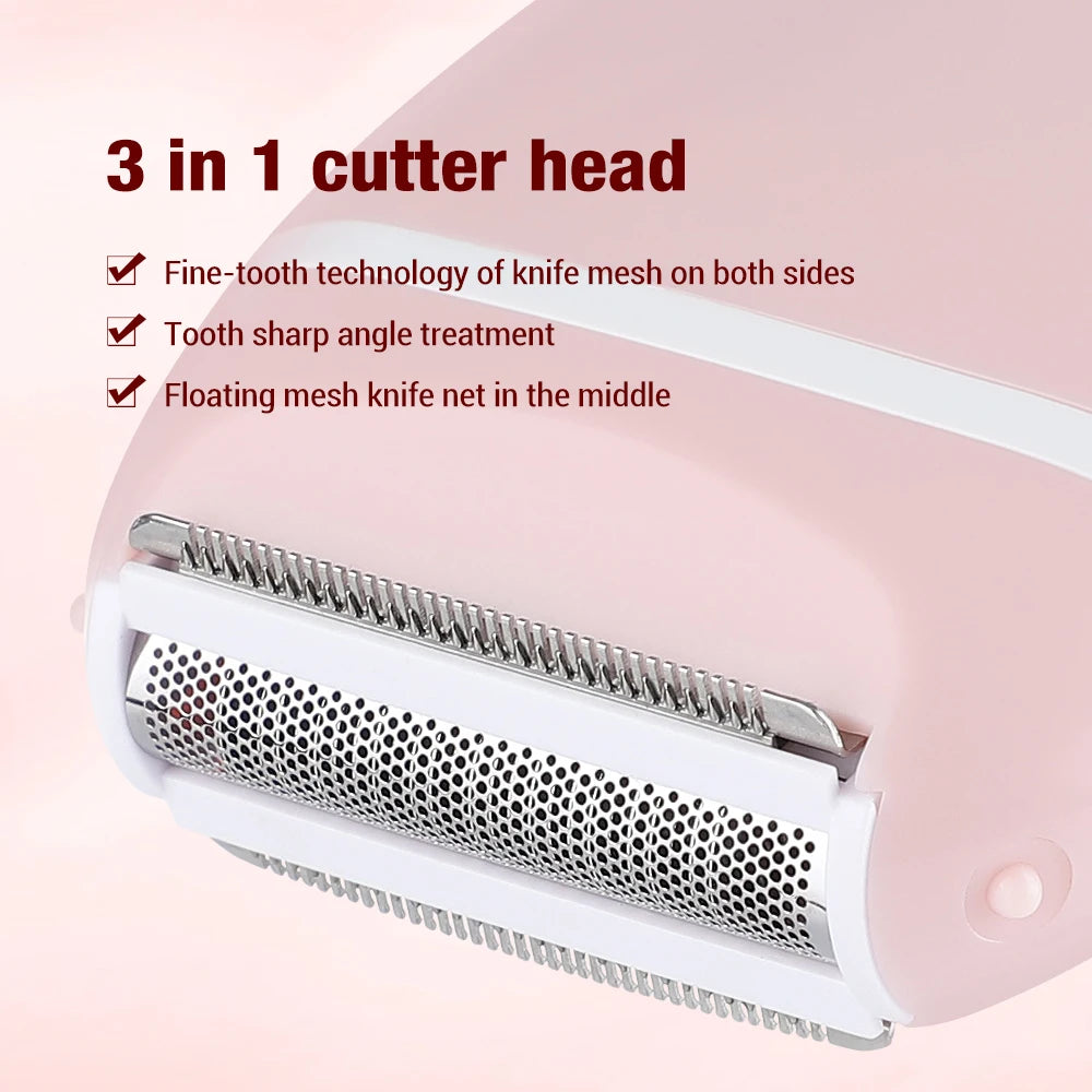 3-in-1 Electric Hair Removal Shaver for Women - 10
