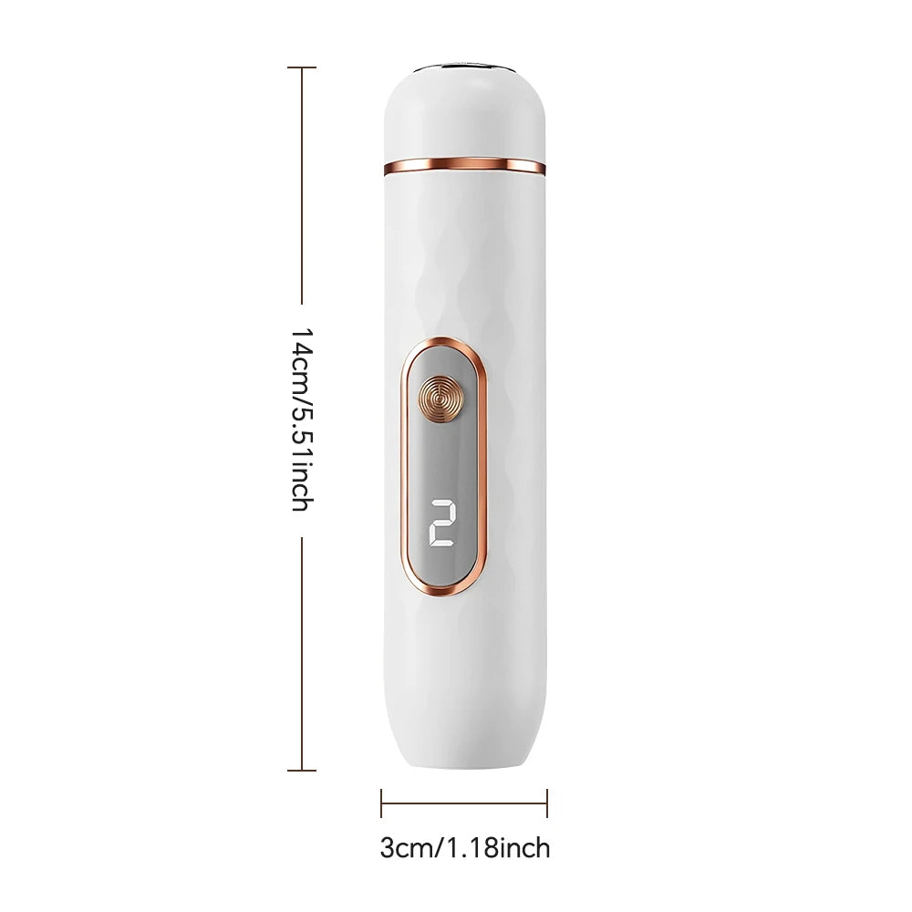 2-in-1 Electric Callus Remover and Nail Polishing Kit - 15