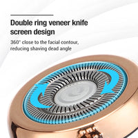 Portable Mini Electric Shaver and Nose Hair Trimmer