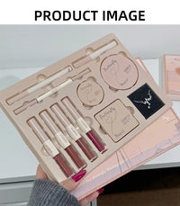 All-in-One Butterfly Makeup Gift Set with Necklace