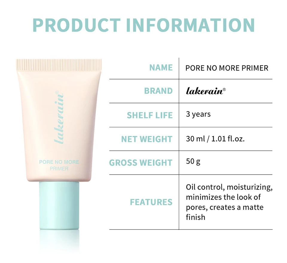 Matte Finish Pore Minimizing Makeup Primer - 17