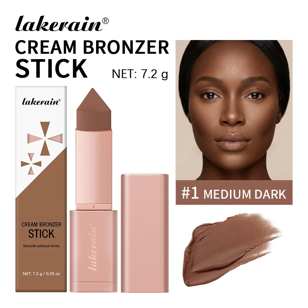 2-in-1 Cream Bronzer and Contour Stick - 25