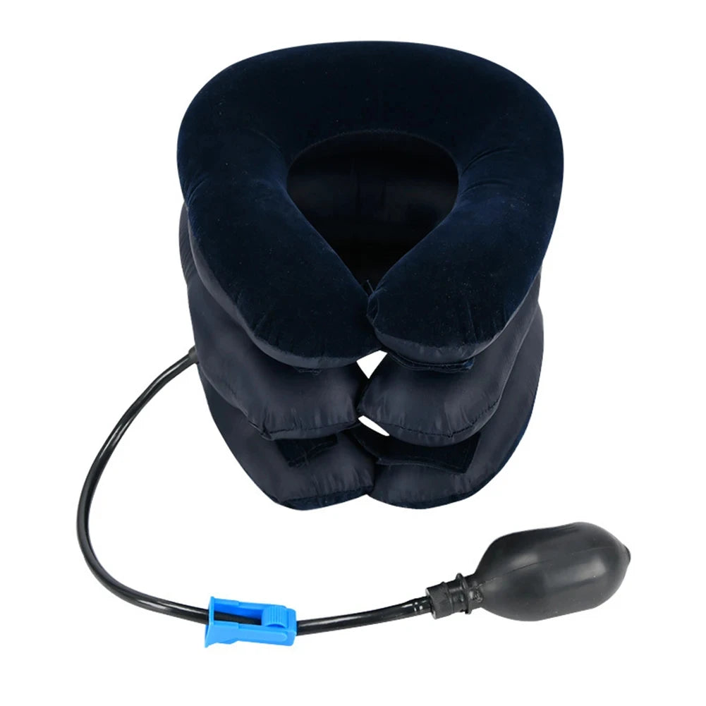 Inflatable Cervical Neck Traction Device for Pain Relief - 1