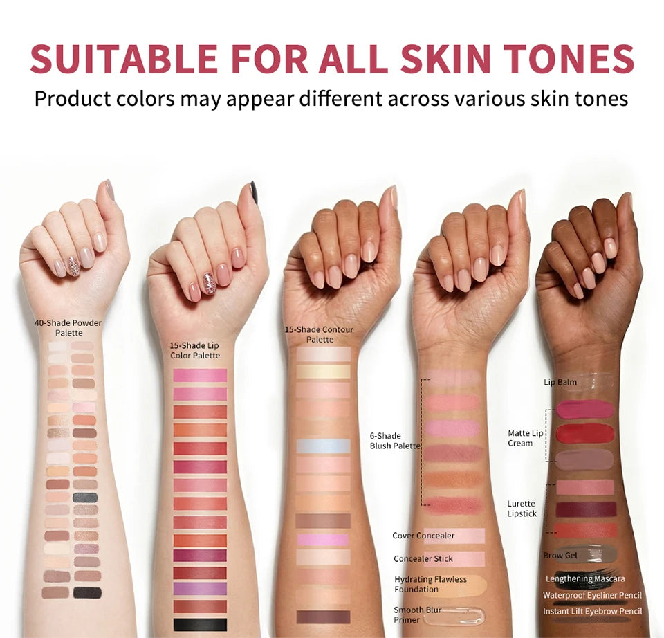 All-in-One Professional Makeup Kit for Beginners - 16