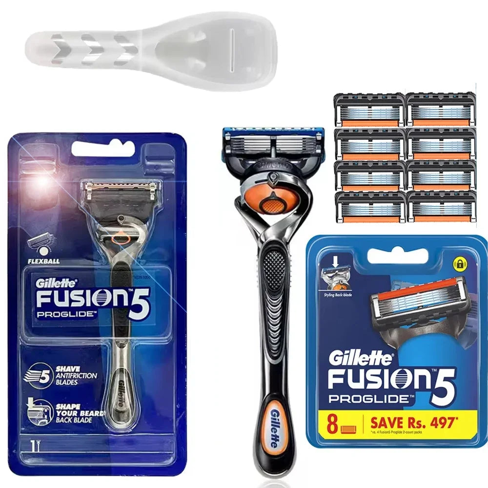 5-Blade Precision Men's Shaving Razor with Flexball Technology - 13