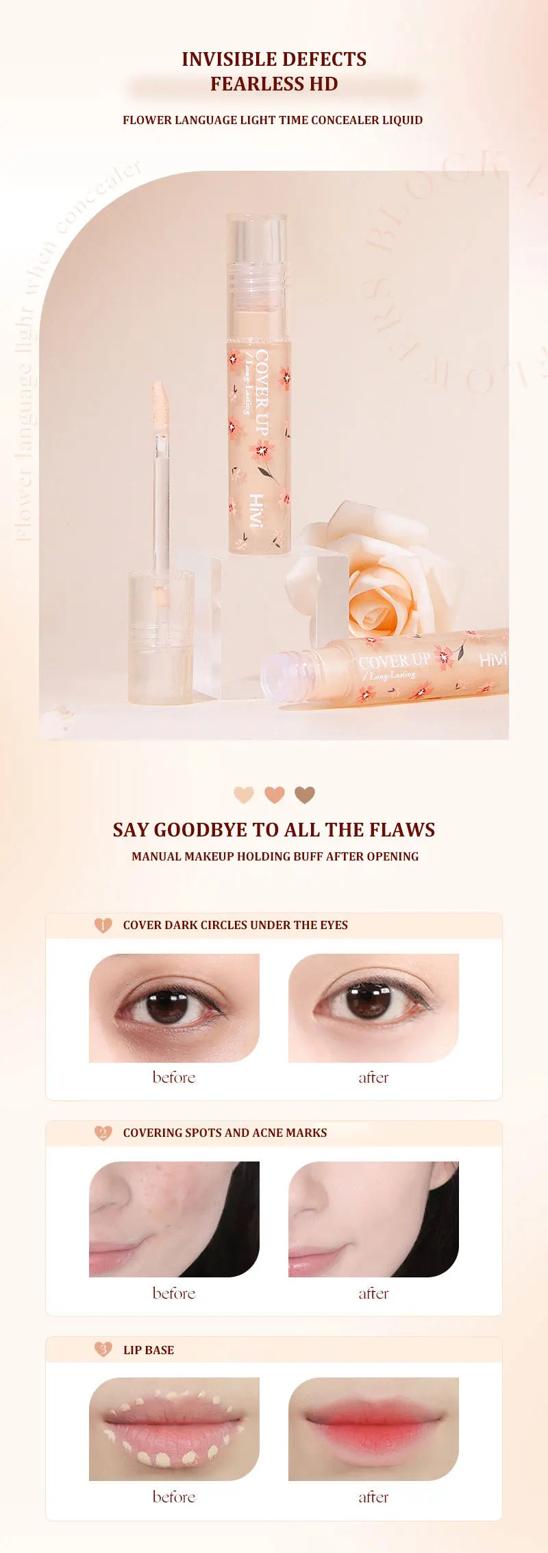 All-in-One Romantic Flower Makeup Gift Set - 12