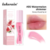 Honey Infused Hydrating Lip Oil for Glossy Nourished Lips