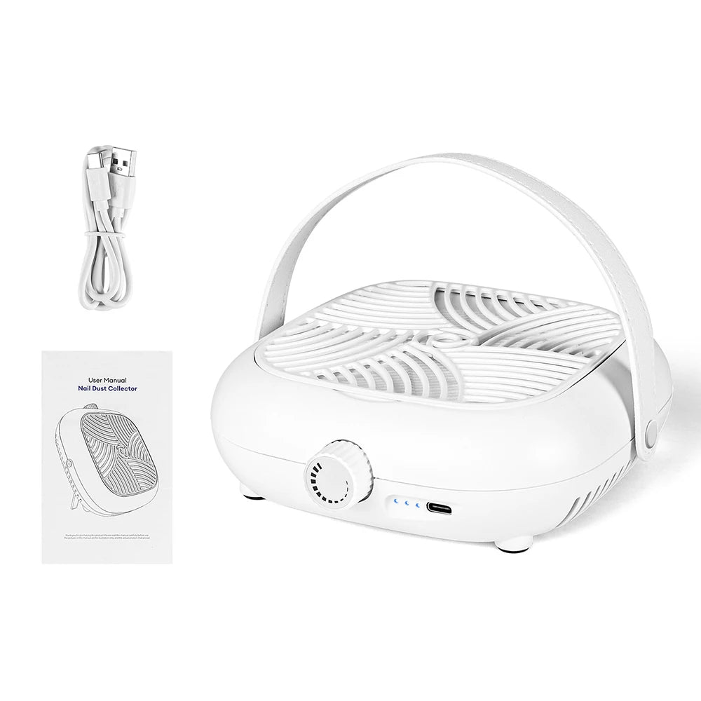 Portable Professional Nail Dust Collector Vacuum - 15