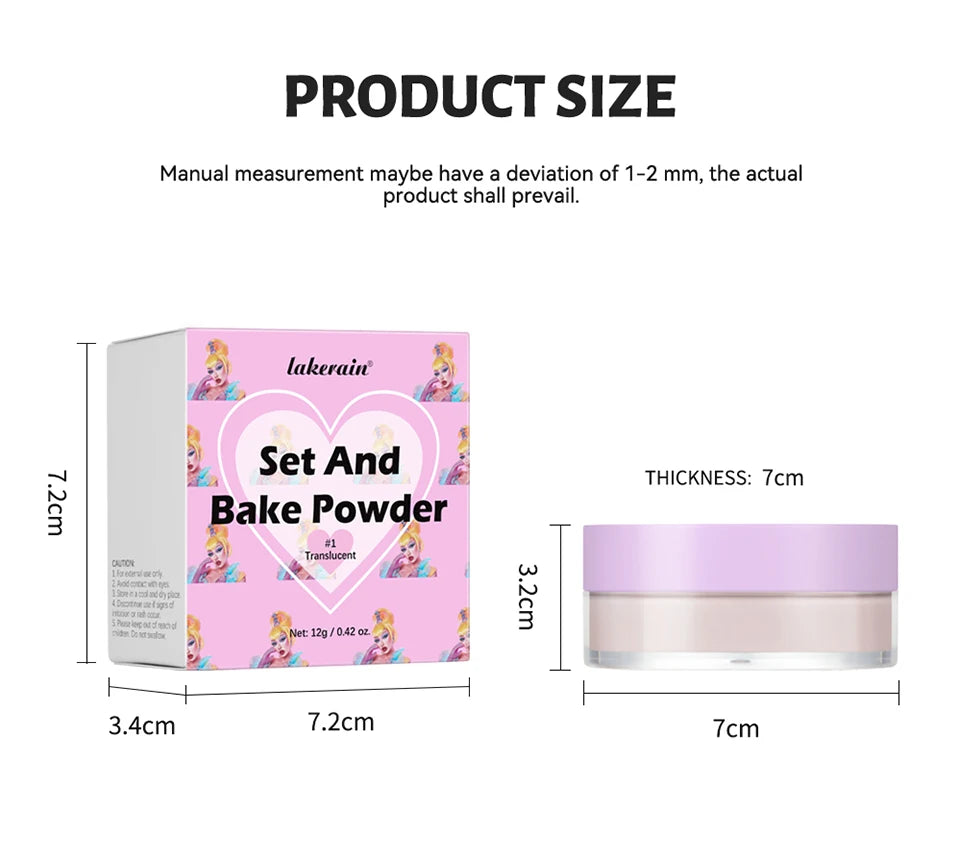 Matte Finish Loose Setting Powder for Oil Control - 26