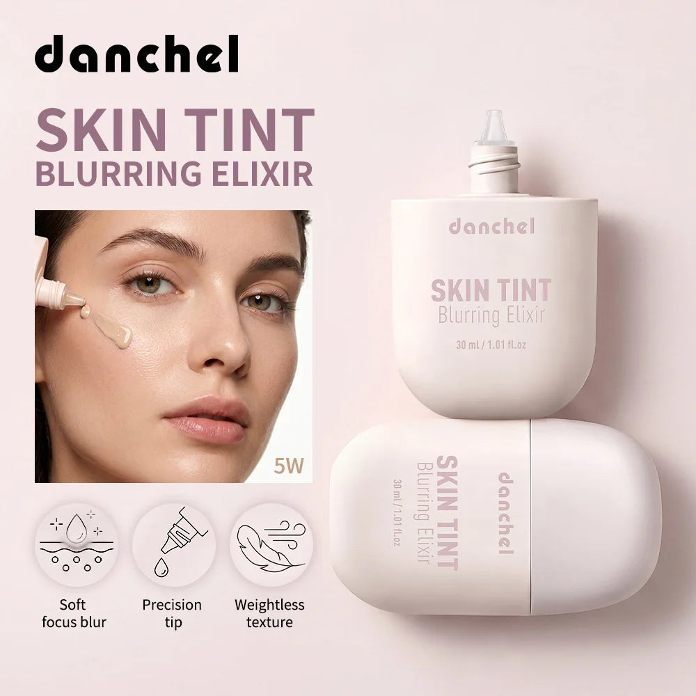 Liquid Skin Tint Foundation with Pore-Blurring Natural Finish - 2
