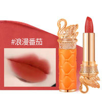Velvet Matte Swan Lipstick Long-Lasting Waterproof