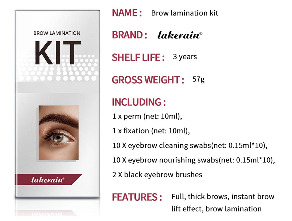 Professional DIY Eyebrow Lamination Kit for Salon-Quality Brows - 15