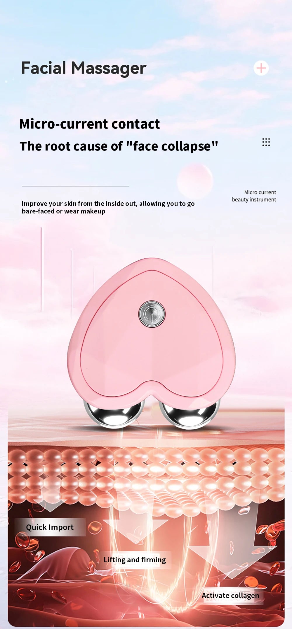 Microcurrent Facial Lifting and Tightening Device - 12
