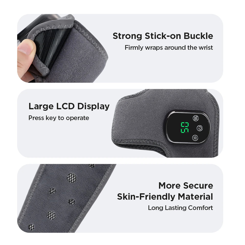Heated Vibration Ankle Support Brace - 13