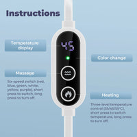 Heated Vibrating Eye Mask for Fatigue and Dry Eyes