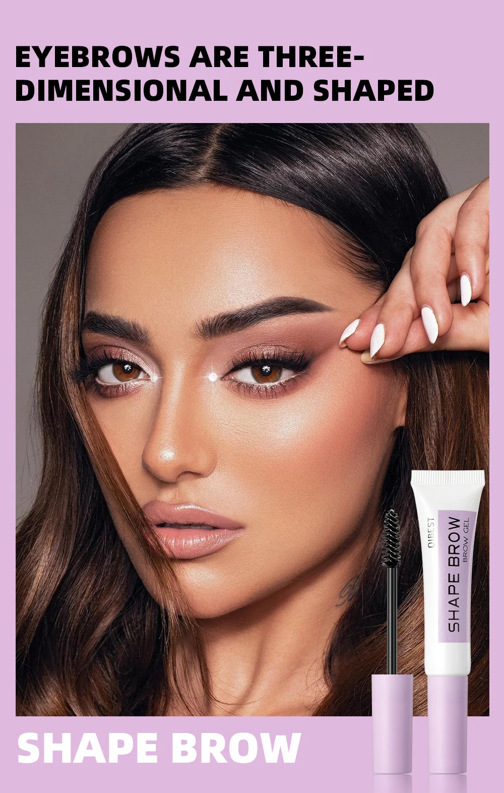 Long-Lasting Transparent Eyebrow Styling Gel - 12