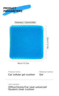 Cooling Gel Seat Cushion for Driving and Office