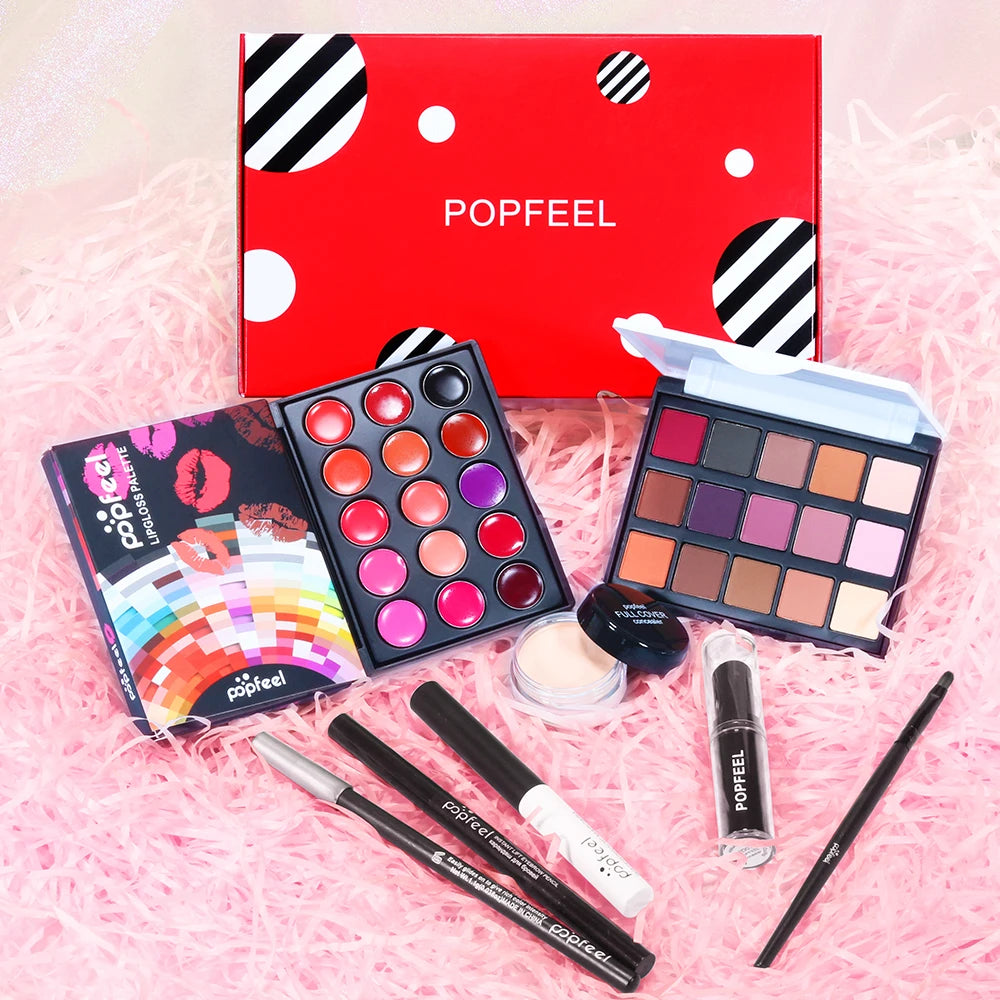 All-in-One Professional Makeup Starter Kit - 7