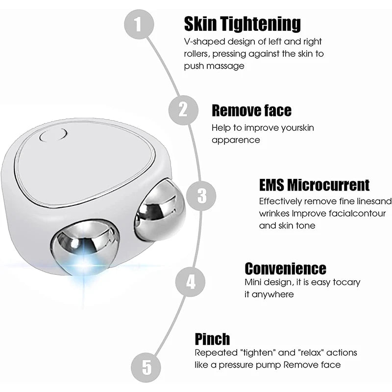 Microcurrent Facial Lifting & Toning Device - 2