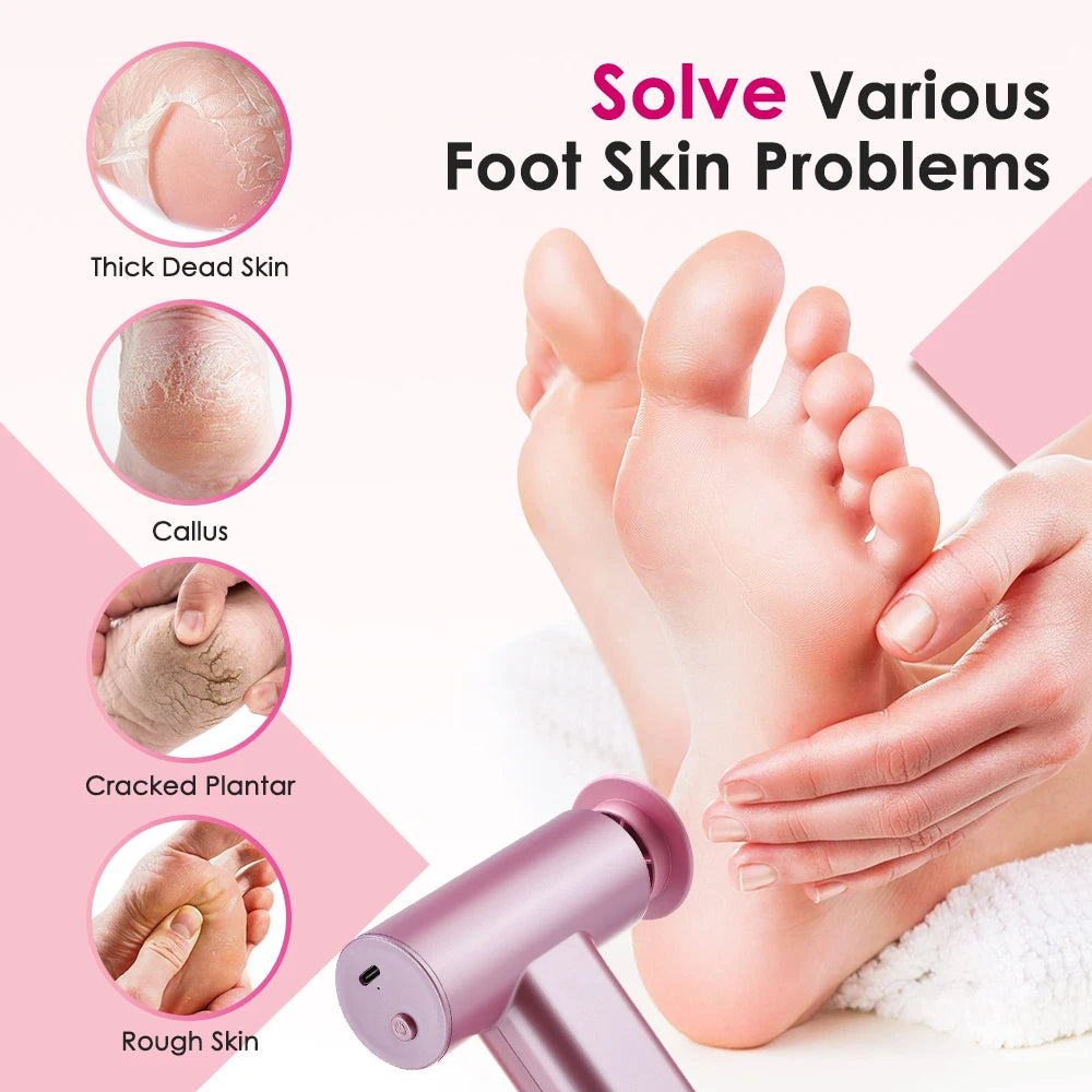 Electric Professional Pedicure Foot Callus Remover - 37