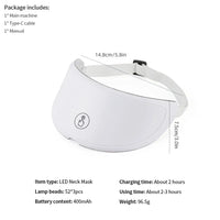 7-Color LED Photon Therapy Facial & Neck Mask