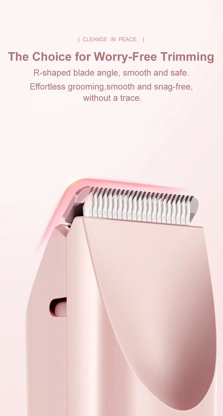 2-in-1 Waterproof Electric Hair Trimmer for Face and Body - 11