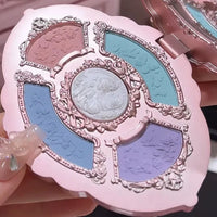 Embossed Five-Color Eyeshadow Palette