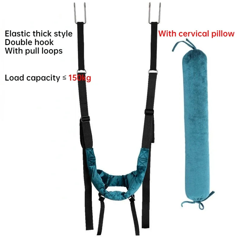 Adjustable Cervical Neck Traction Stretcher Belt - 19