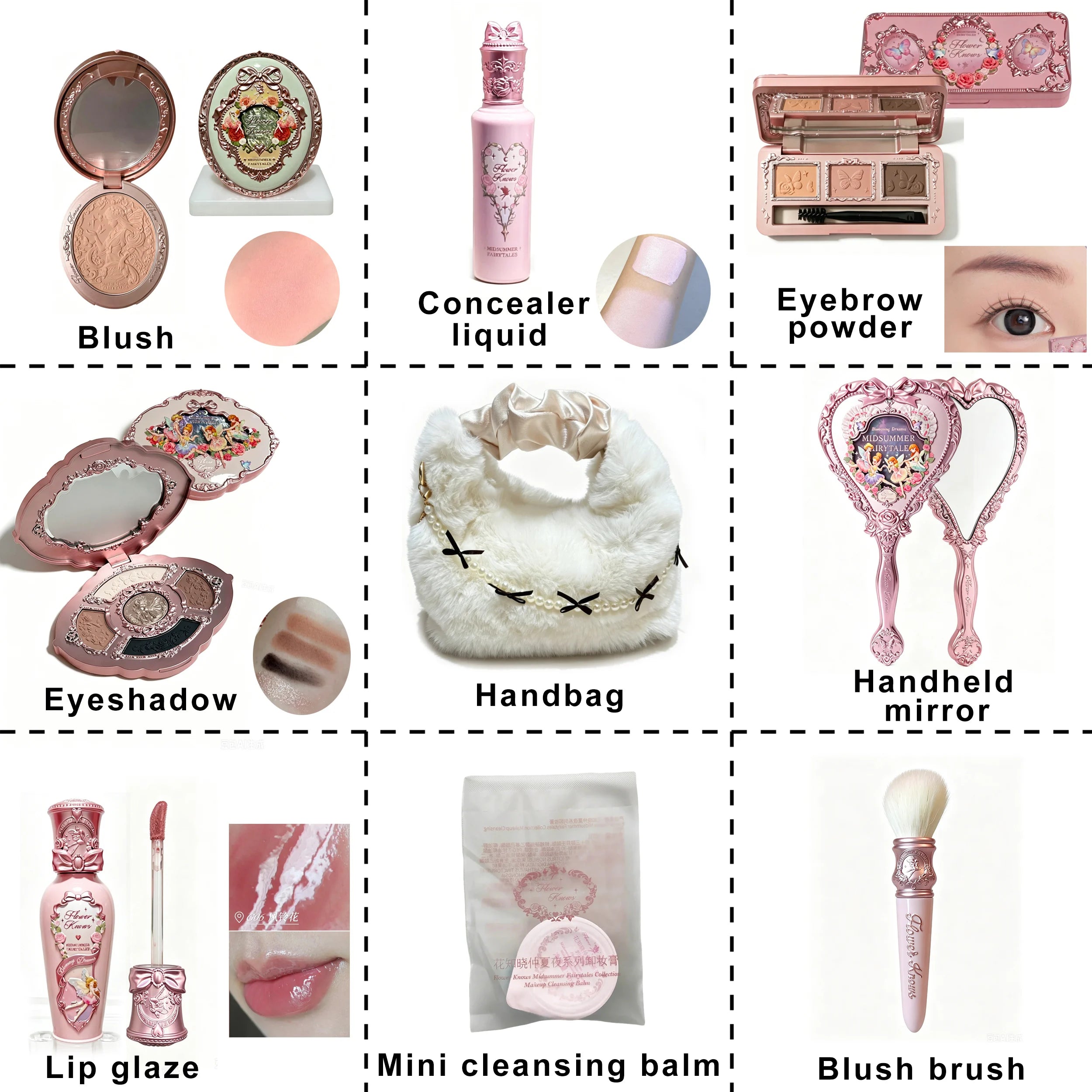 Midsummer Fairytale Makeup Gift Set for Daily Beauty - 8
