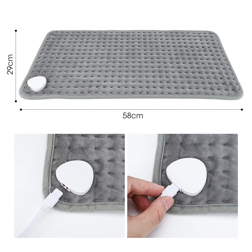 Electric Heating Pad for Pain Relief and Winter Warmth - 15