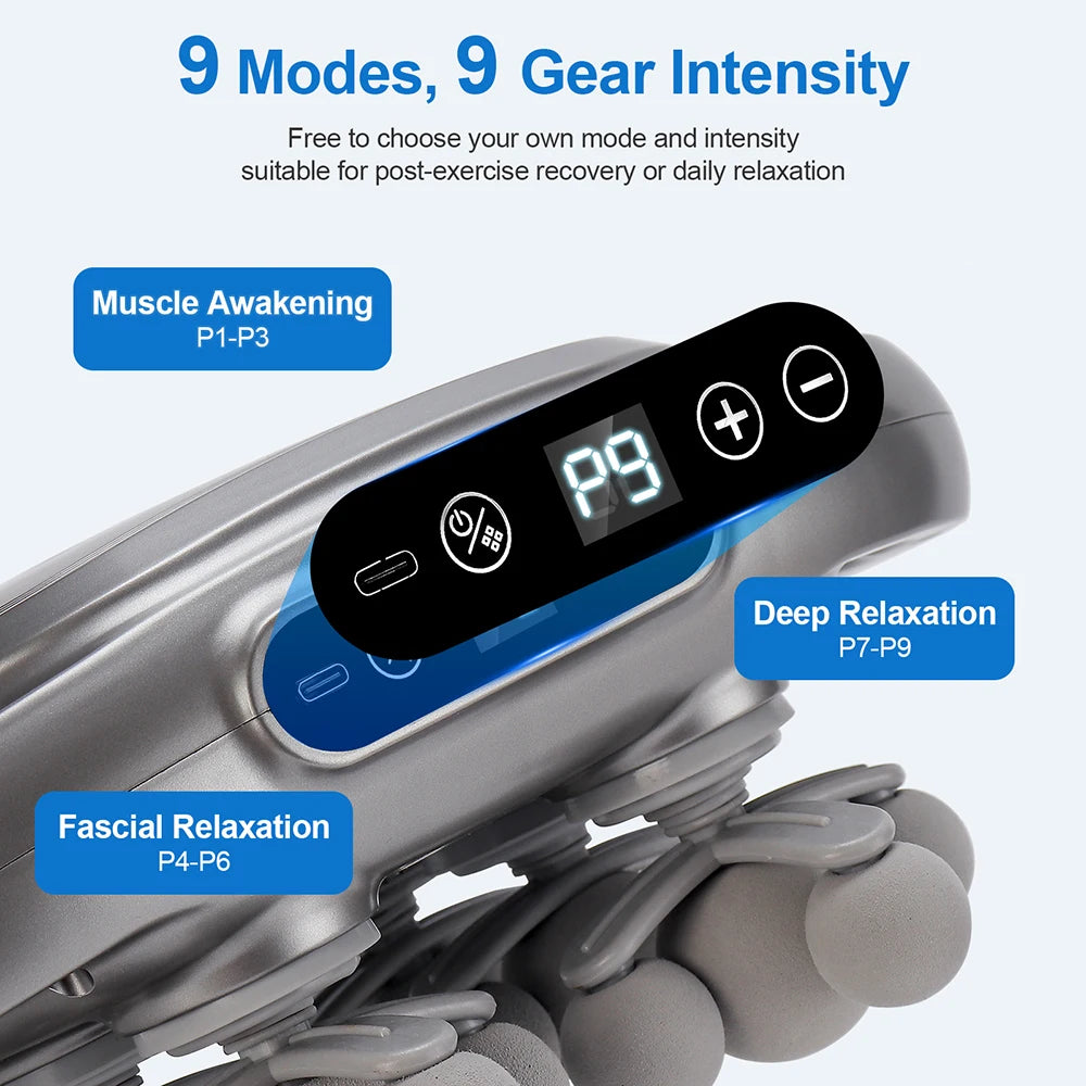 42-Head Electric Muscle Recovery Massage Gun - 24