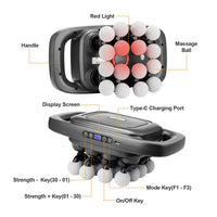 16-Head Full Body Muscle Recovery Massage Gun