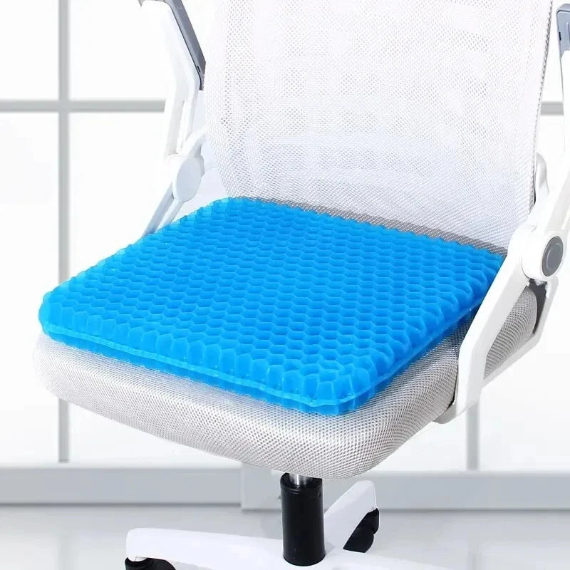 Gel Cooling Honeycomb Seat Cushion for Office and Car - 4