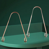 Professional Metal Tongue Scraper for Fresh Breath