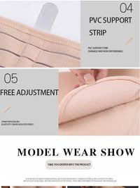 Adjustable Lumbar Support and Waist Slimming Belt