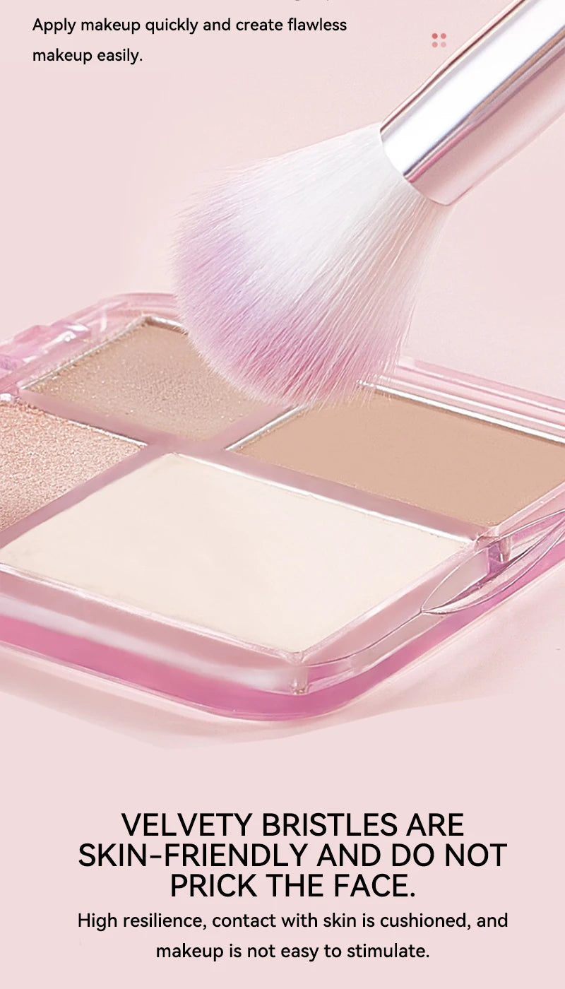 Professional Makeup Brush Set for Flawless Application - 8